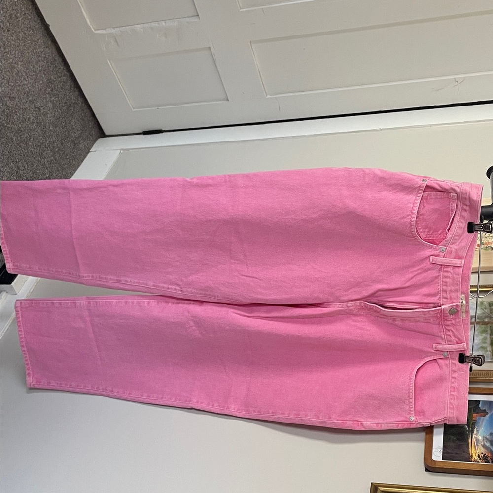 Madewell Pink Straight Leg Women's Jeans